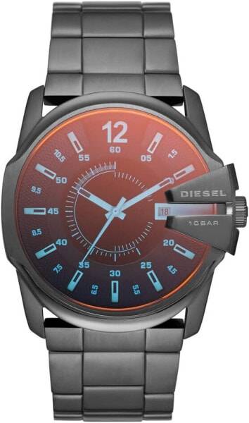 Diesel Master Chief Men's Quartz Watch with Silicone, Stainless Steel or Leather Strap