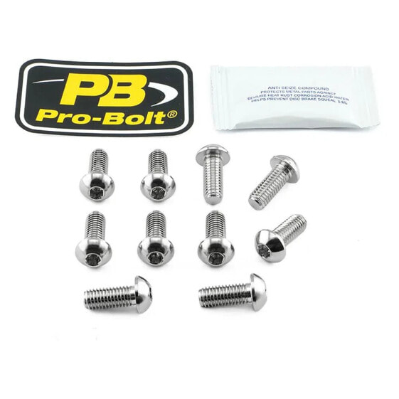 PRO BOLT SS10DISCDUC30 Stainless Steel Brake Disc Screws 10 units