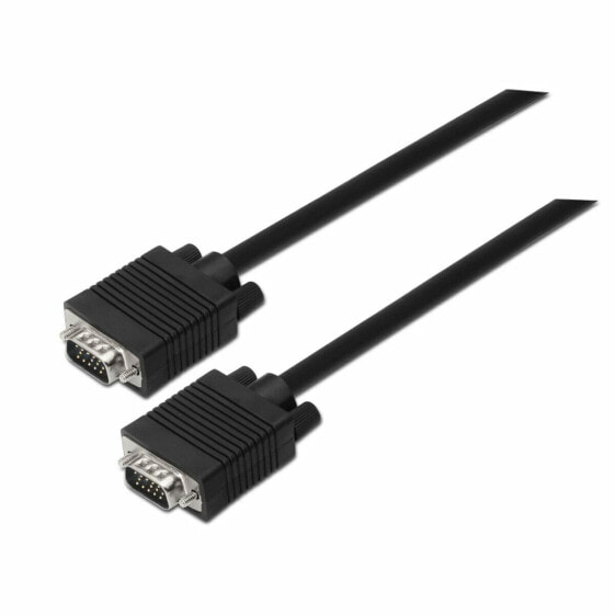 Дата-кабель с USB Aisens A113-0068 Чёрный 1,8 m