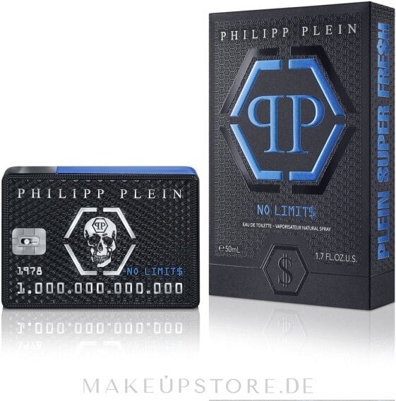 Philipp Plein No Limits Super Fresh - Eau de Toilette 50 ml