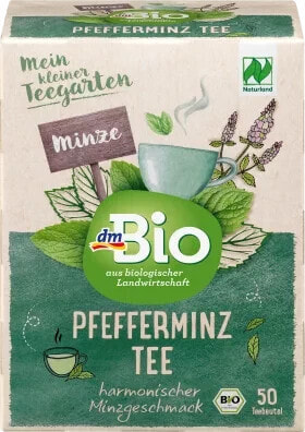 Kräutertee Pfefferminze (50 Beutel), 75 g