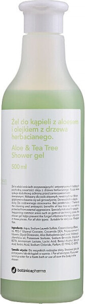 Duschgel mit Aloe und Teebaumöl