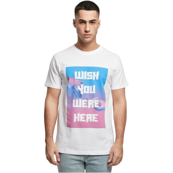 MISTER TEE Wish You Were Here short sleeve T-shirt