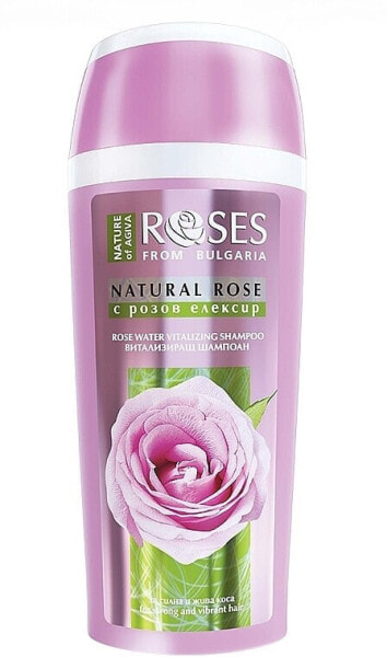 Stärkendes und vitalisierendes Shampoo mit Rosenwasser