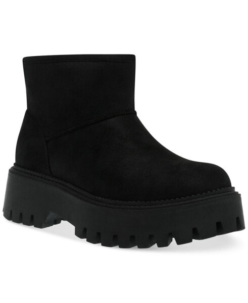 Women's Lonny Cozy Platform Lug Booties