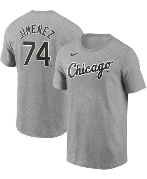 Футболка Nike мужская серого цвета "Chicago White Sox Name Number"