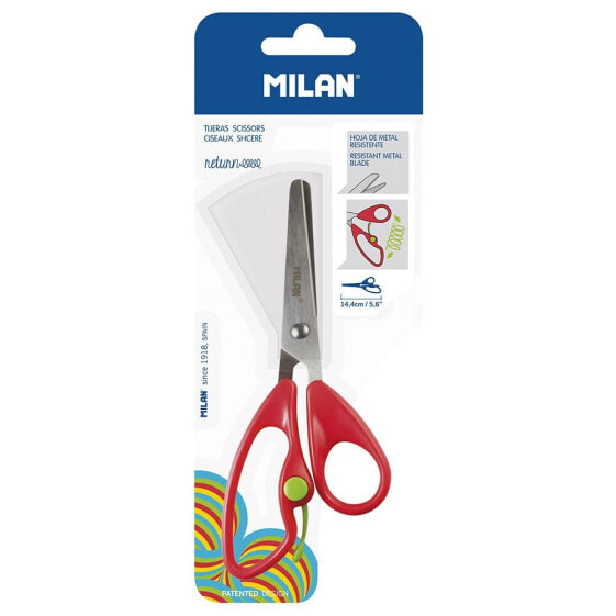 MILAN Blister Pack Return Scissors
