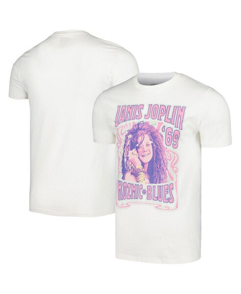 Men's Natural Janis Joplin Kozmic Blues T-Shirt