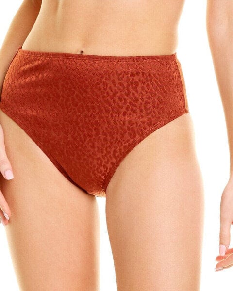 Bcbgmaxazria High-Waist Bikini Bottom Women's Red 10