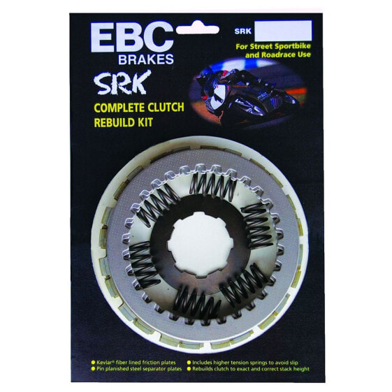 EBC SRKSeries Street Racer Aramid Fiber SRK139 Full Clutch