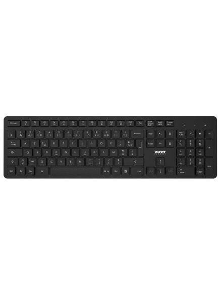 900904-FR - Full-size (100%) - AZERTY - Black - Mouse included