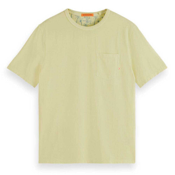 Футболка с карманом SCOTCH & SODA Garment Dye Short Sleeve - 100% хлопок