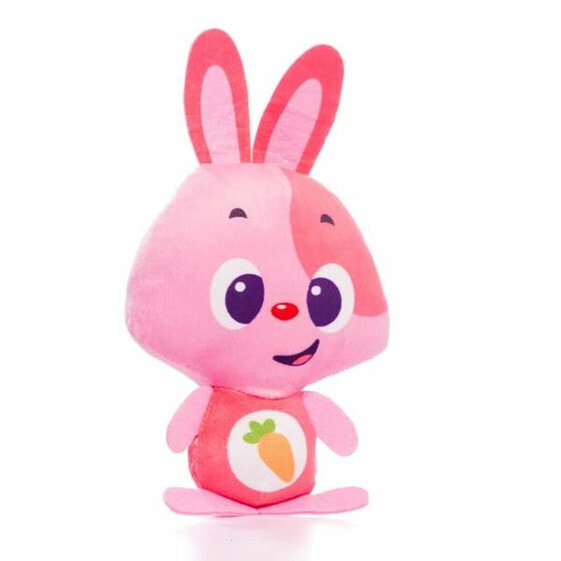 Мягкая игрушка со звуками Molto Gusy luz Baby Bunny Розовый 7,5 см