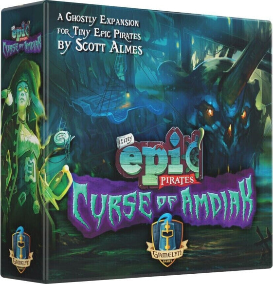 GLGTEPCA Gamelyn Games Tiny Epic Pirates: Curse of Amdiak Expansion
