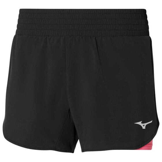 MIZUNO 2-in-1 4.5 Inch Shorts