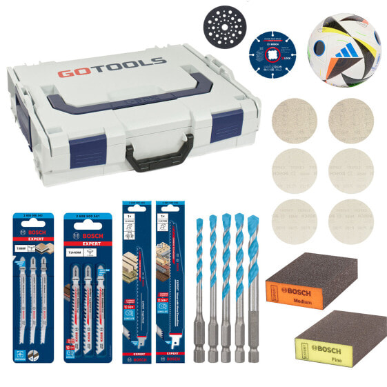 Gotools Bosch Set Allround inkl. adidas EM 2024 Mini Fußball Gr. 1