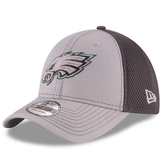 Men's Gray, Graphite Philadelphia Eagles Grayed Out Neo 2 39THIRTY Flex Hat