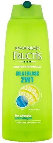 Garnier FRUCTIS Szamp. 400ml 2w1 Siła i Blask wł. normalne - 0337965