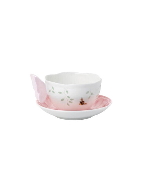Butterfly Meadow Porcelain Cup and Saucer Set