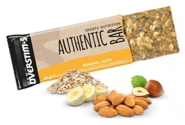 OVERSTIMS Authentic 65 Gr Banana-Almendra Bar