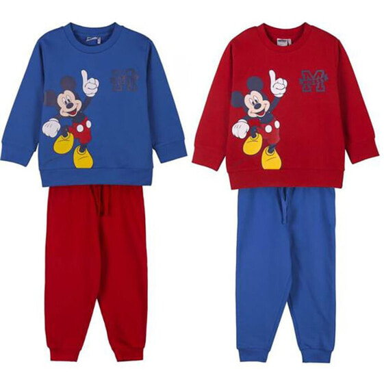 CERDA Mickey Red Plush Tracksuit