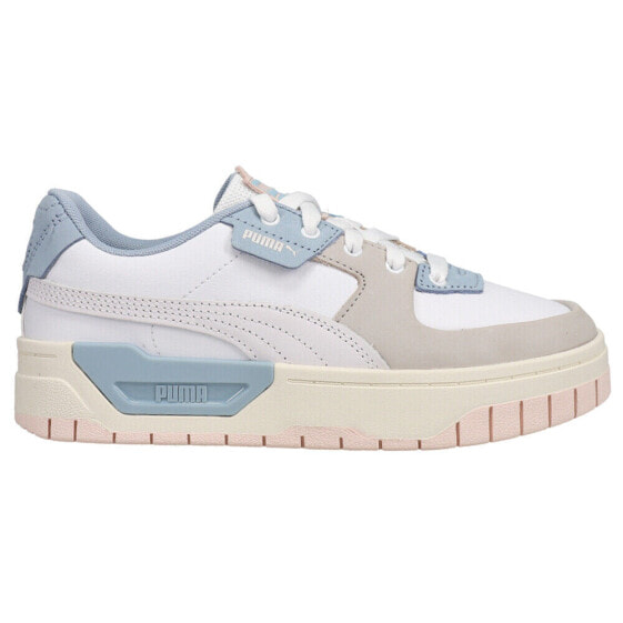 Puma Cali Dream Pastel Lace Up Womens Blue, Grey, White Sneakers Casual Shoes 3