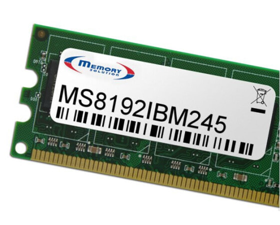 Memorysolution Memory Solution MS8192IBM245 - 8 GB - Green
