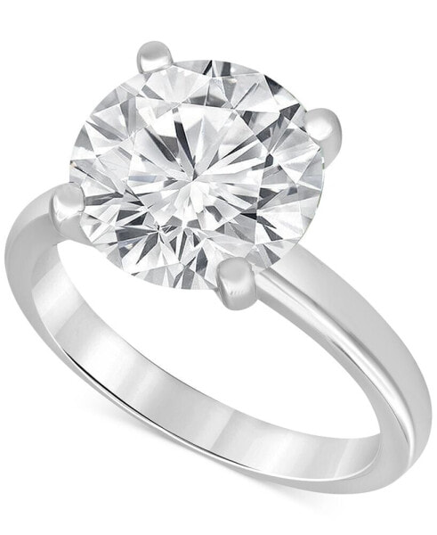 Certified Lab Grown Diamond Solitaire Engagement Ring (5 ct. t.w.) in 14k Gold