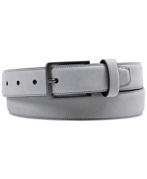 Men's Faux Suede Belt, Created for Macy's