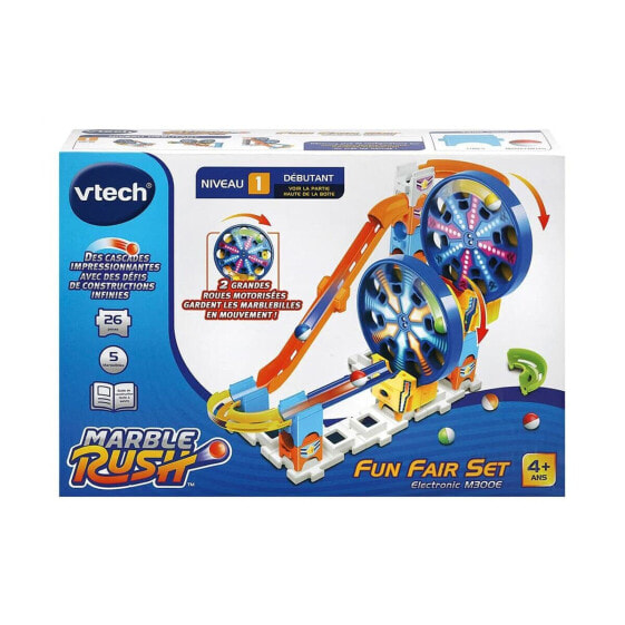 Конструктор Vtech Marbles set Marble Rush - Expansion Kit Electronic - Fun Fair Set Circuit 26 Pieces Track with Ramps.