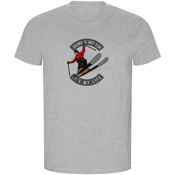 KRUSKIS Skiing Is Not Fun ECO short sleeve T-shirt