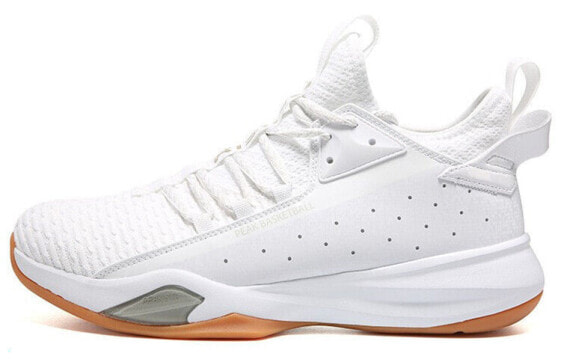 Баскетбольные кроссовки Пика низкие белого цвета DA010051