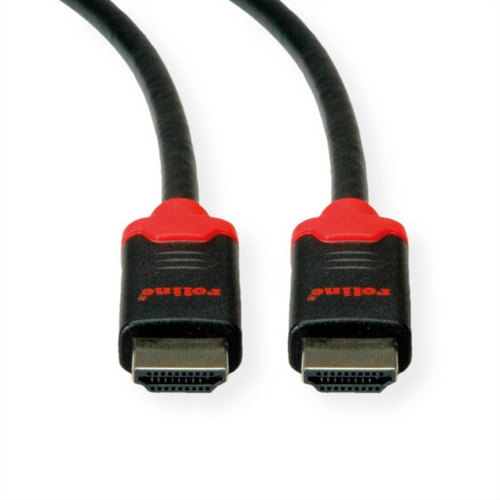 Разъем HDMI Type A (Standard) 3D ROLINE 3 м - черный