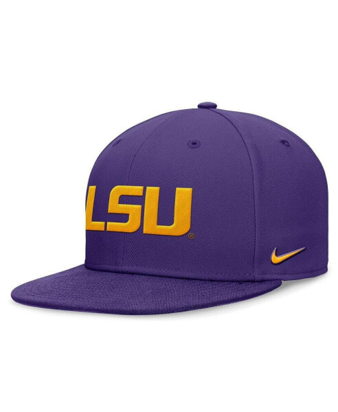 Men's Purple LSU Tigers On-Field Pro Fitted Hat