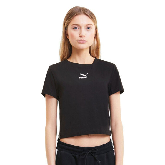 PUMA Classics T7 Crop short sleeve T-shirt