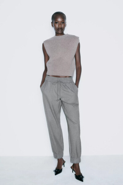 CUFFED JOGGER TROUSERS