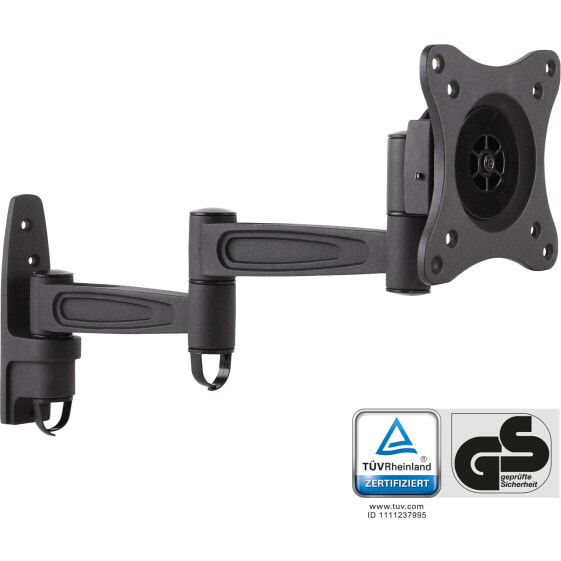 InLine Wall mount - for monitors up to 69cm (27") - max. 15kg - 2-part arm