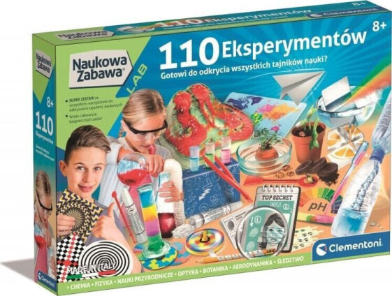 Clementoni Clementoni Naukowa zabawa. 110 Eksperymentów 50720