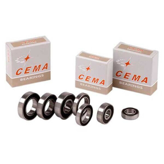CEMA R6 Chrome Steel Hub Bearings