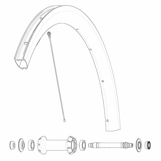 MAVIC Front Cosmic SL 40 RB Road Rim