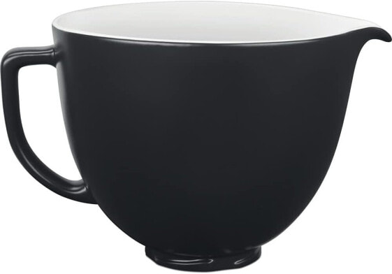 KitchenAid 4.8 Litre Matt 5KSM2CB5BM Ceramic Bowl, Black