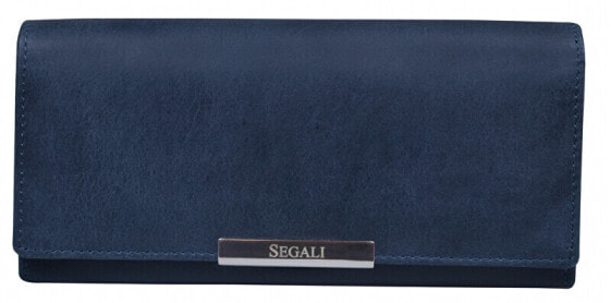 Women´s leather wallet 7066 indigo