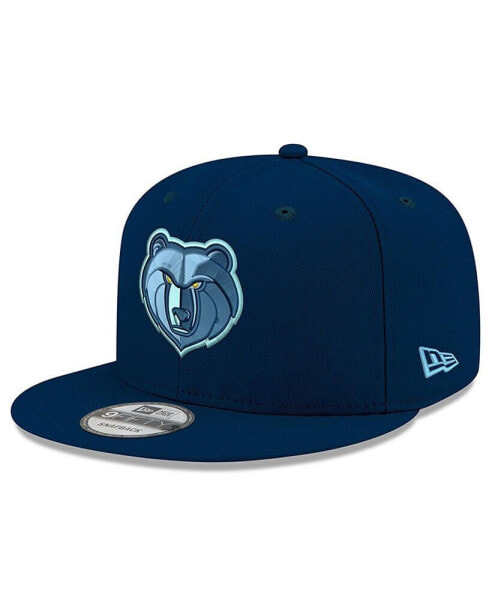 Men's Navy Memphis Grizzlies Official Team Color 9FIFTY Snapback Hat