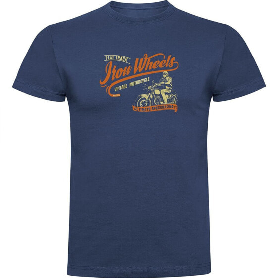 KRUSKIS Iron Wheels short sleeve T-shirt