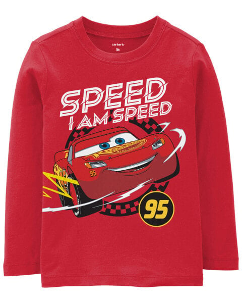 Toddler Cars Tee - Red 3T