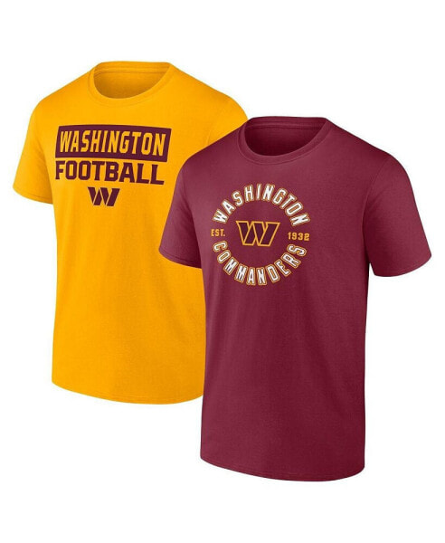 Men's Washington Commanders Serve T-Shirt Combo Pack