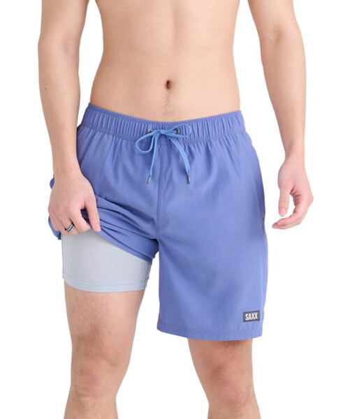 Men's Oh Buoy 2N1 Volley 7" Swim Shorts