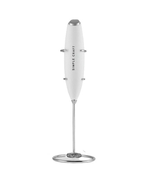 Simple Craft Milk Frother With Stand