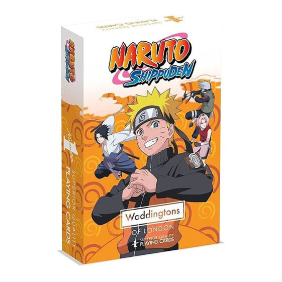 WINNING MOVES Naruto Number 1 Playing Cards German Packaging