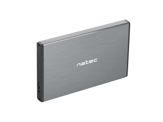 Natec Rhino GO - Корпус для HDD/SSD 2.5" SATA III 6 Gbit/s с USB-подключением - Серый